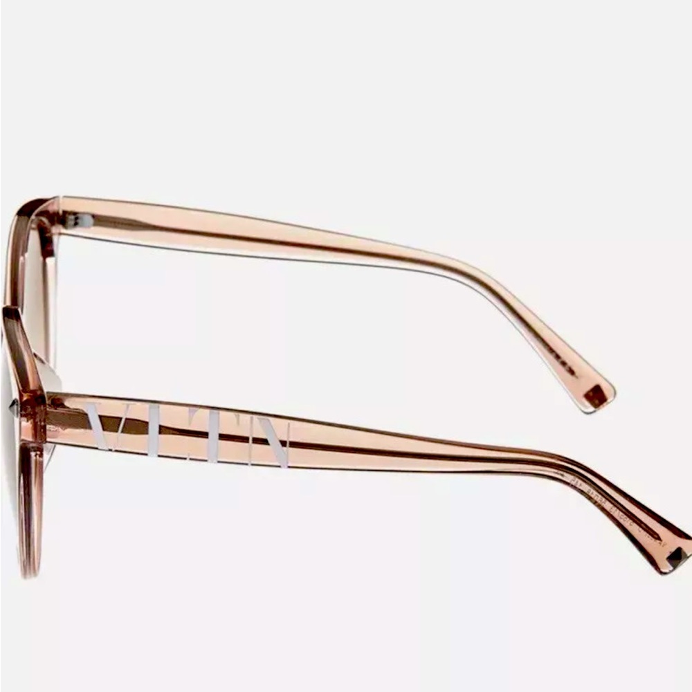 Valentino 56mm Pink Sunglasses - Picture 2 of 6